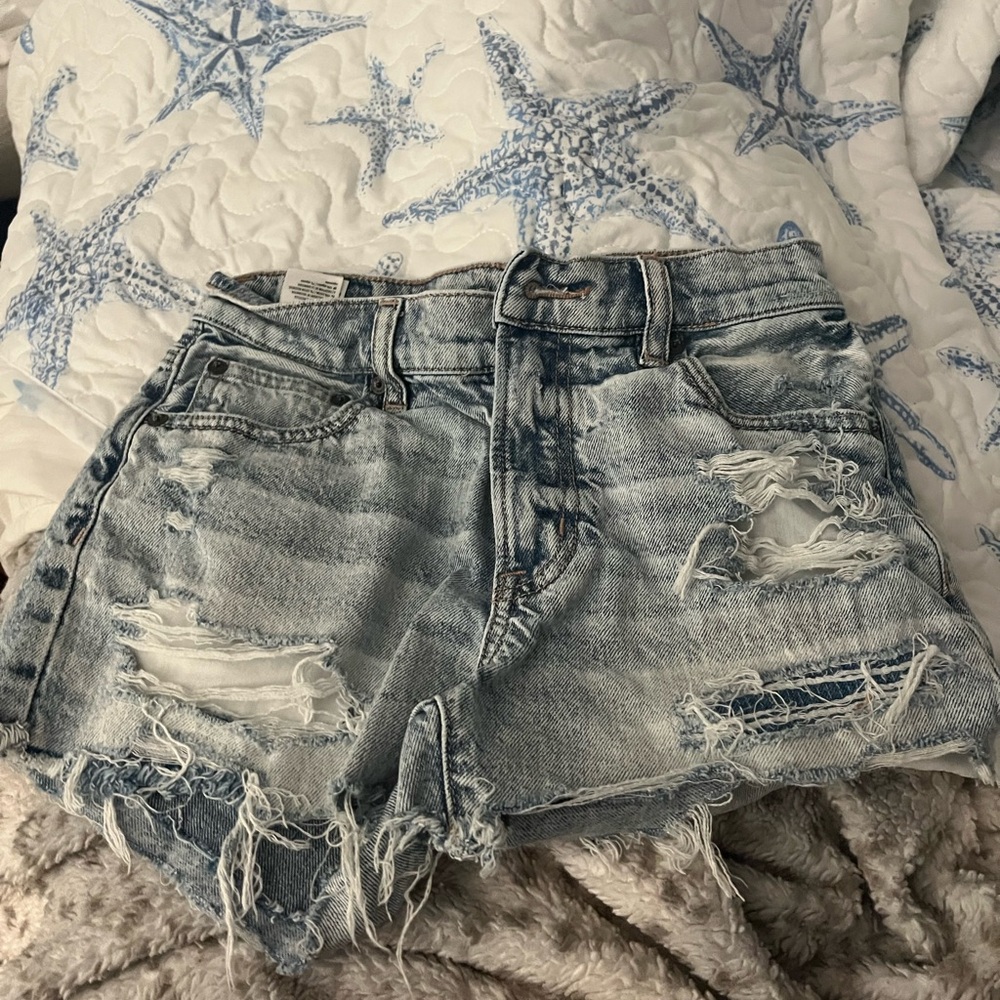 american eagle jean shorts